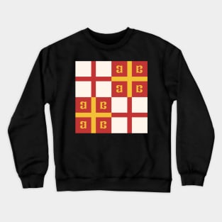 Palaiologos Dynasty - Byzantine Constantinople Flag Crewneck Sweatshirt